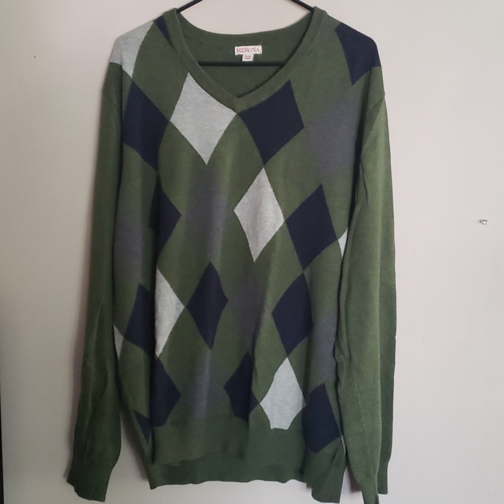 V-neck Dress Sweater